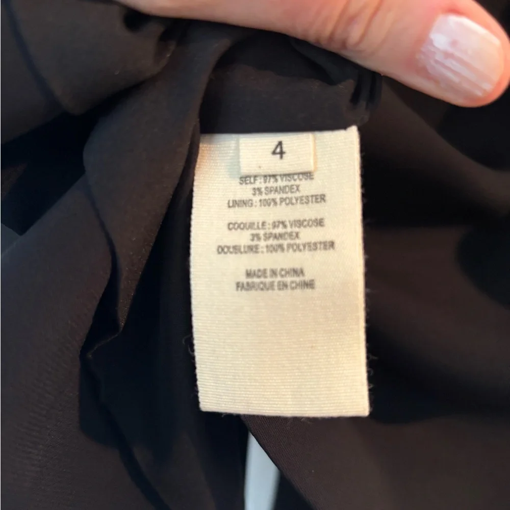 L’agence gorgeous black skirt - Picture 3 of 4